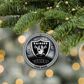 Las Vegas Raiders Circle Aluminium Custom Ornament 2 Side Trending New Arrivals H52912 ETUG311023