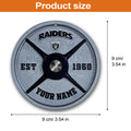 Las Vegas Raiders Fitness Circle Aluminium Custom Ornament 2 Side Trending New Arrivals H52884 ETUG311023