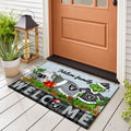 Las Vegas Raiders Football Team Doormat Personalized Your Family Name, Sport And Grinch Doormat, Football Lovers Gifts, Home Decorations ETHY-53152