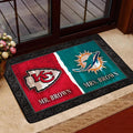 LASport247 HOUSE DIVIDED Doormat NL Custom Doormat Any Team, Any League All Over Printed DM15(6228)