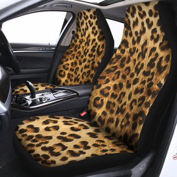 Leopard Pattern Print Universal Fit Car Seat Covers