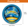 Los Angeles Chargers Circle Aluminium Custom Ornament 2 Side Trending New Arrivals H52912 ETUG311023