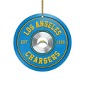 Los Angeles Chargers Fitness Circle Aluminium Ornament 2 Side Trending New Arrivals H52883 ETUG311023