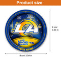 Los Angeles Rams Circle Aluminium Custom Ornament 2 Side Trending New Arrivals H52912 ETUG311023