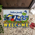 Los Angeles Rams Football Team Doormat Personalized Your Family Name, Sport And Grinch Doormat, Football Lovers Gifts, Home Decorations ETHY-53152