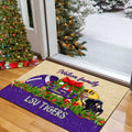 LSU TIGERS Doormat Personalized Your Name, Sport Team Doormat, Christmas Gifts For Football Fan, Home Decor ETHY-52726