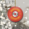 Maryland Terrapins Fitness Circle Aluminium Ornament 2 Side Trending New Arrivals H52883 ETUG311023