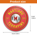 Maryland Terrapins Fitness Circle Aluminium Ornament 2 Side Trending New Arrivals H52883 ETUG311023