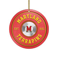 Maryland Terrapins Fitness Circle Aluminium Ornament 2 Side Trending New Arrivals H52883 ETUG311023