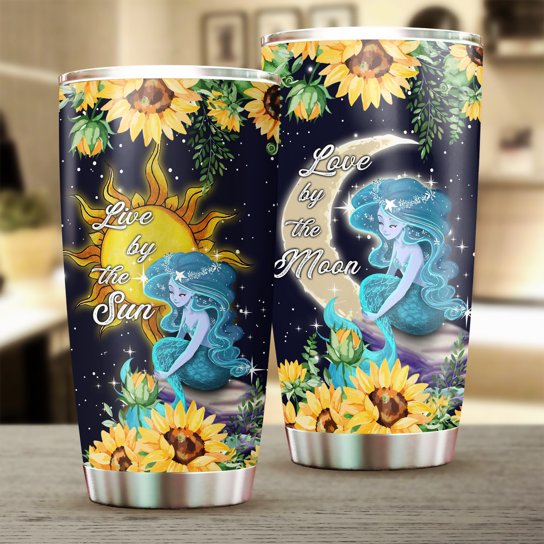 Mermaid Tumbler, Gift for Mermaid Lovers - TB295PA - BMGifts (formerly Best Memorial Gifts)