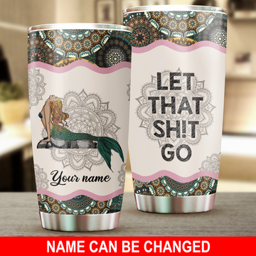 Personalized Mermaid Tumbler, Personalized Gift for Mermaid Lovers