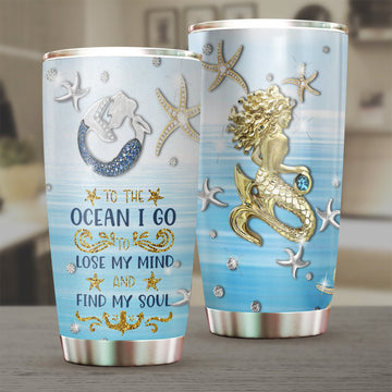 Mermaid Tumbler, Gift for Mermaid Lovers - TB316PA - BMGifts (formerly Best Memorial Gifts)