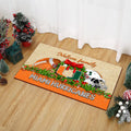 Miami Hurricanes Doormat Personalized Your Name, Sport Team Doormat, Christmas Gifts For Football Fan, Home Decor ETHY-52726