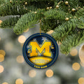 Michigan Wolverines Circle Aluminium Custom Ornament 2 Side Trending New Arrivals H52912 ETUG311023