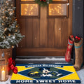 Michigan Wolverines Doormat, Sport Team And MK Doormat, FootBall Fan Gifts