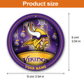Minnesota Vikings Circle Aluminium Custom Ornament 2 Side Trending New Arrivals H52912 ETUG311023