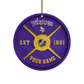 Minnesota Vikings Fitness Circle Aluminium Custom Ornament 2 Side Trending New Arrivals H52884 ETUG311023