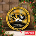 Missouri Tigers Circle Aluminium Custom Ornament 2 Side Trending New Arrivals H52912 ETUG311023