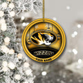 Missouri Tigers Circle Aluminium Custom Ornament 2 Side Trending New Arrivals H52912 ETUG311023