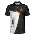 Swing Swear Drink And Repeat V2 Polo Shirt Simple Beer Drinking Golf Shirt Design For Male Golfers - 3