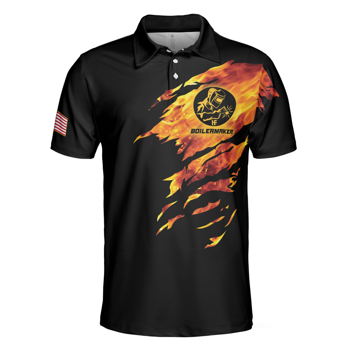 Boilermaker My Craft Allows Me To Build Anything Polo Shirt Skull Polo Shirt Boilermaker Shirt For Men - 3