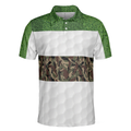 Golf In Green And Camouflage Pattern Golf Polo Shirt Cool Golf Shirt For Men Best Gift For Golfers - 3