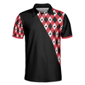 They See Me Bowlin They Hatin Polo Shirt Bowling Plaid Pattern Shirt Funny Polo Shirt With Sayings - 3