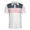 Swing Swear Repeat Polo Shirt Simple Golf Club Shirt For Golf Enthusiasts Male Golf Shirt With Sayings - 3