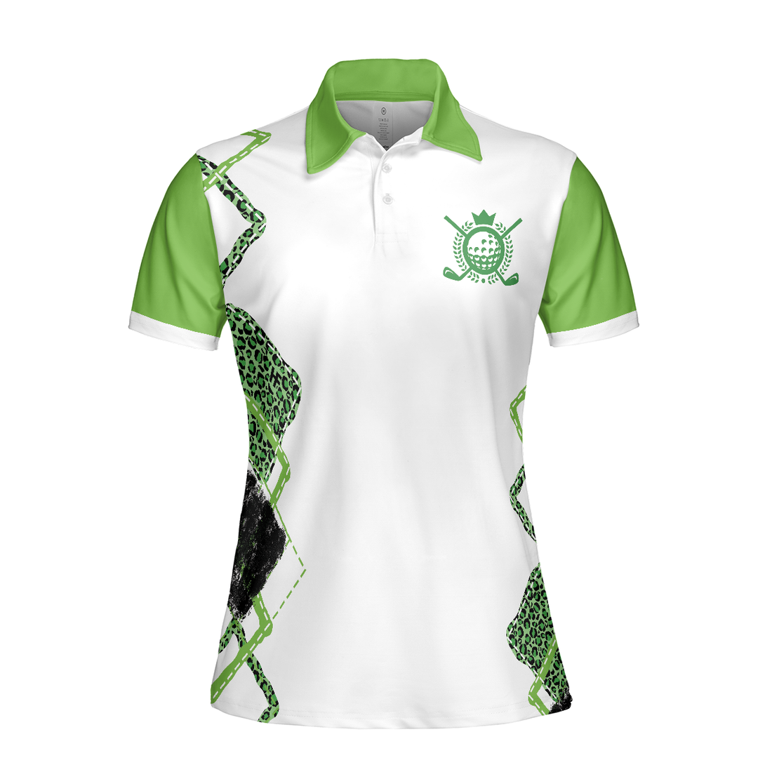 Talk Birdie To Me Golf Short Sleeve Women Polo Shirt - 1