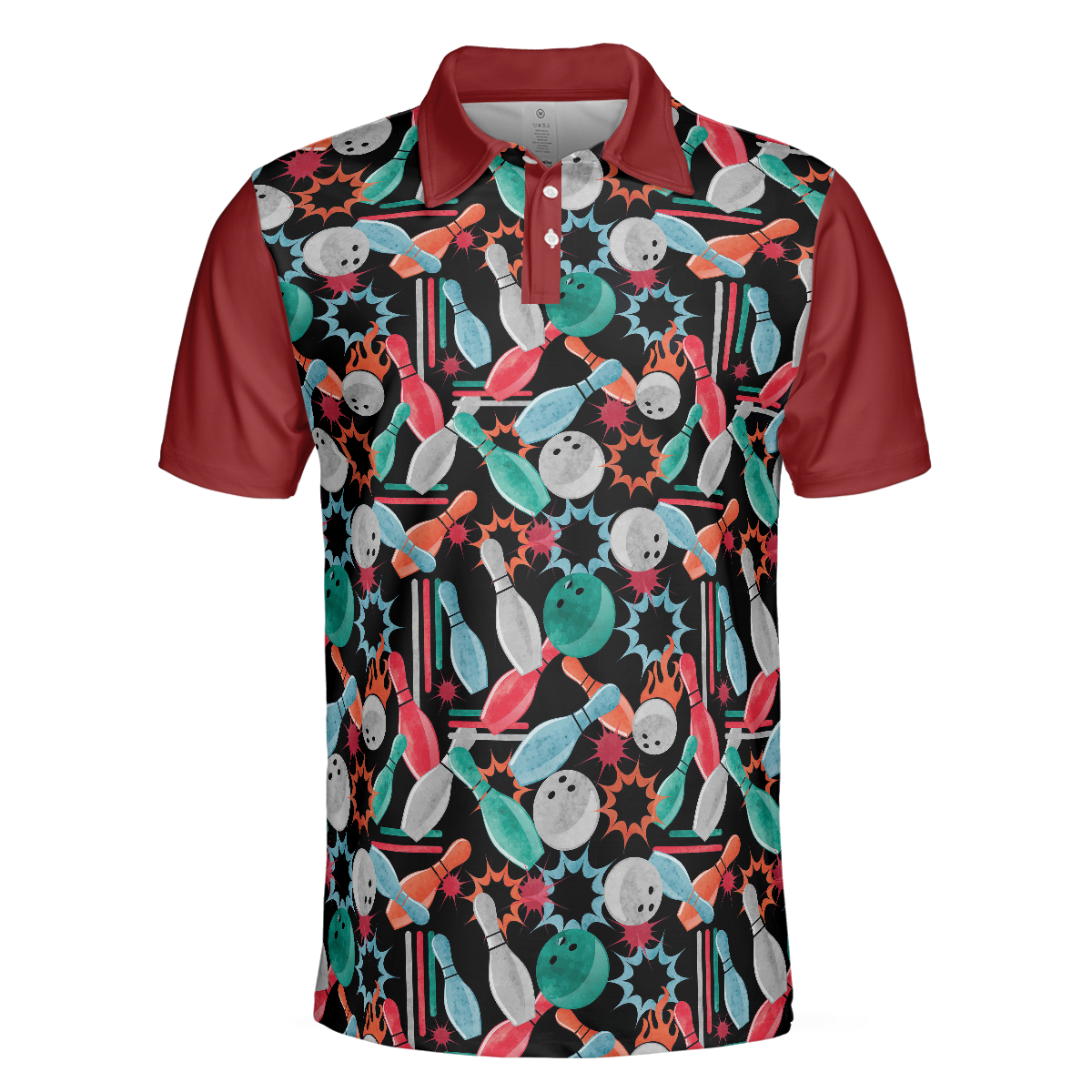 Sleep With A Bowler Youll Be Amazed Polo Shirt Colorful Tenpin Bowling Shirt Design Best Gift Idea For Bowlers - 3