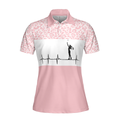 Pink Tennis Leopard Short Sleeve Women Polo Shirt Best Women Tennis Shirt Leopard Pattern Tennis Shirt For Female Players - 3