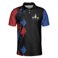 Bowling If Im Drunk Polo Shirt Argyle Pattern Polo Shirt Design Funny Bowling Shirt For Male Players - 3