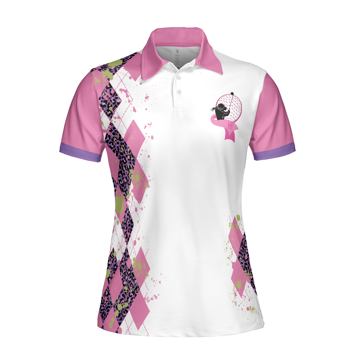 Supporting The Fighters Admiring The Survivors Short Sleeve Women Polo Shirt - 3