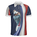 Golf Et Bire Cest Pourquoi Je Suis Ici Polo Shirt Golf And Beer France Flag Polo Shirt French Golf Shirt For Men - 3