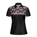 You Are Looking At My Putt Again Golf Short Sleeve Women Polo Shirt Floral Golfing Shirt For Female Golfers - 3