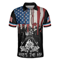 Woman Want Me Fishes Fear Me White Version Polo Shirt Fish Skeleton Reaper American Flag Polo Shirt Best Fishing Shirt For Men - 3