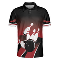 Some Grandpas Play Bingo Real Grandpas Bowl Bowling Polo Shirt Gift Idea For Bowling Fan Dad Bowling Shirt For Men - 3