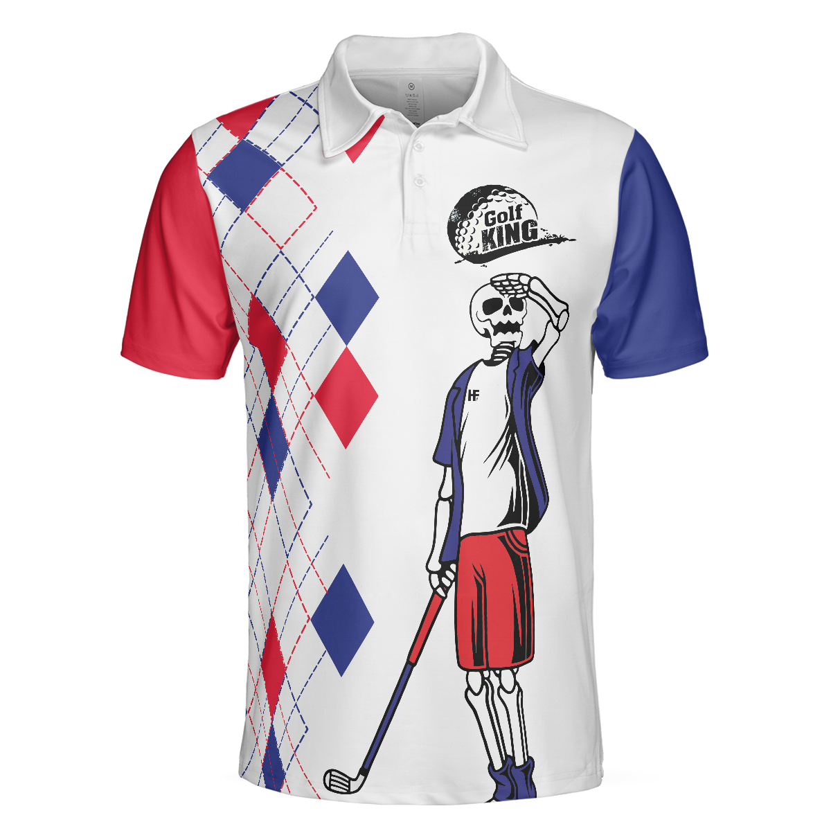 The Older I Get The Harder It Is To Find My Balls Golf Polo Shirt Skeleton Golf Shirt Design Swag Golf Shirt - 3