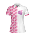 Just A Girl Who Loves Golf Short Sleeve Women Polo Shirt - 3