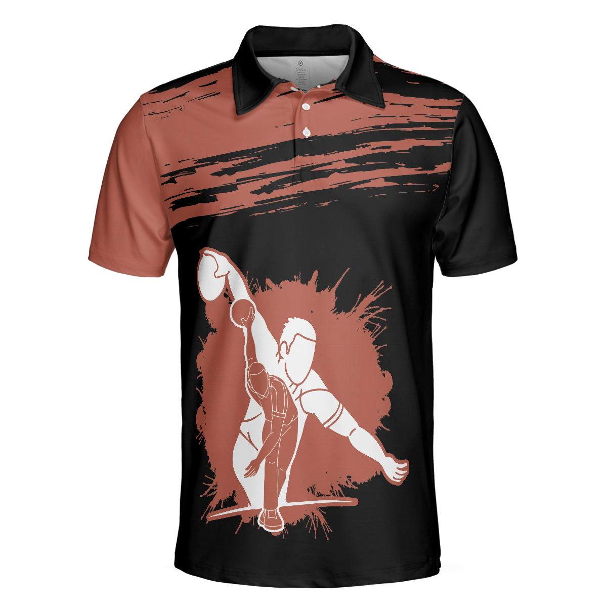 They See Me Bowlin They Hatin V2 Polo Shirt Best Bowling Polo Shirt Design For Professional Bowlers - 3