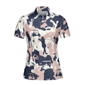 Golf Girl Camouflage V3 Short Sleeve Women Polo Shirt Camo Golf Shirt For Ladies Cool Golf Gift For Women - 3