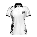 I Hope Your Day Is As Nice As My Putt Golf Short Sleeve Women Polo Shirt Zebra Pattern Golf Shirt For Ladies - 3