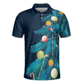 Christmas Golf Polo Shirts- Mens Golf Polo Shirts Short Sleeve- Christmas Tree Pattern Shirt Dry Fit- Christmas Shirt Idea Gift For Men - 3