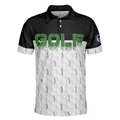 Funny Golfer Seamless Pattern Golf Polo Shirt Golf Shirt For Men Best Gift For Golfers - 3