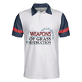 Weapons Of Grass Destruction Short Sleeve Polo Shirt Golfaholic Polo Shirt Best Golf Shirt For Men - 3