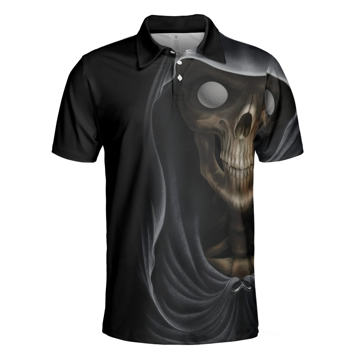 Golf Bring Beer Polo Shirt Skull Drinking Golf Shirt For Male Golfers Funny Golf Shirt With Sayings - 3