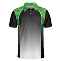 High Maintenance Weed Polo Shirt Green Weed Polo Shirt For Men Black Tie Dye Weed Pattern Shirt Design - 3