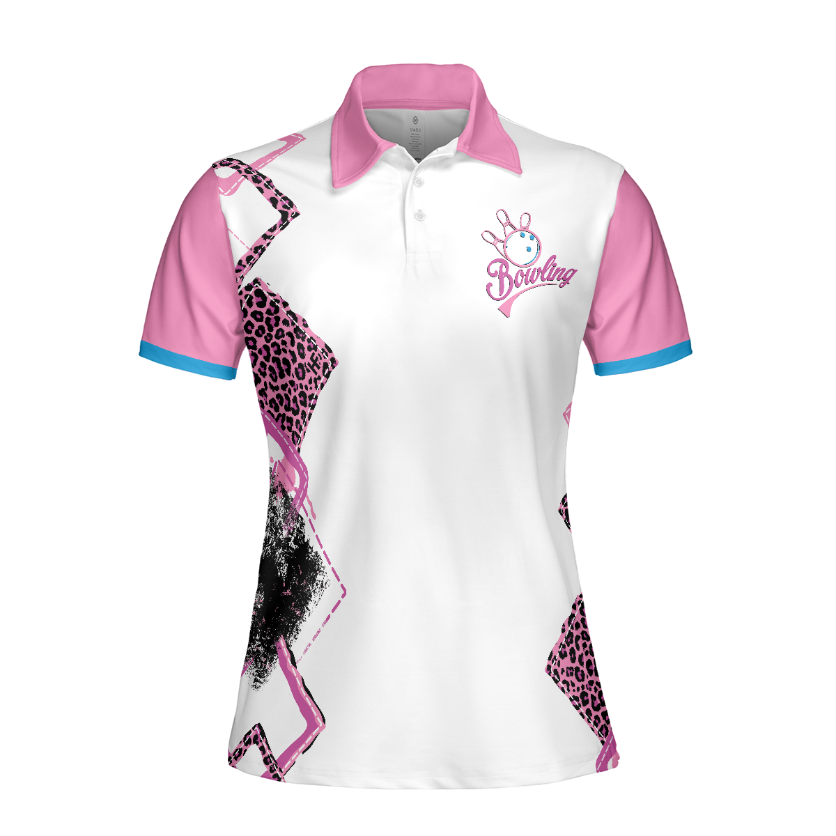 Too Legit To Split Bowling Short Sleeve Women Polo Shirt Bowling Shirt For Ladies - 3