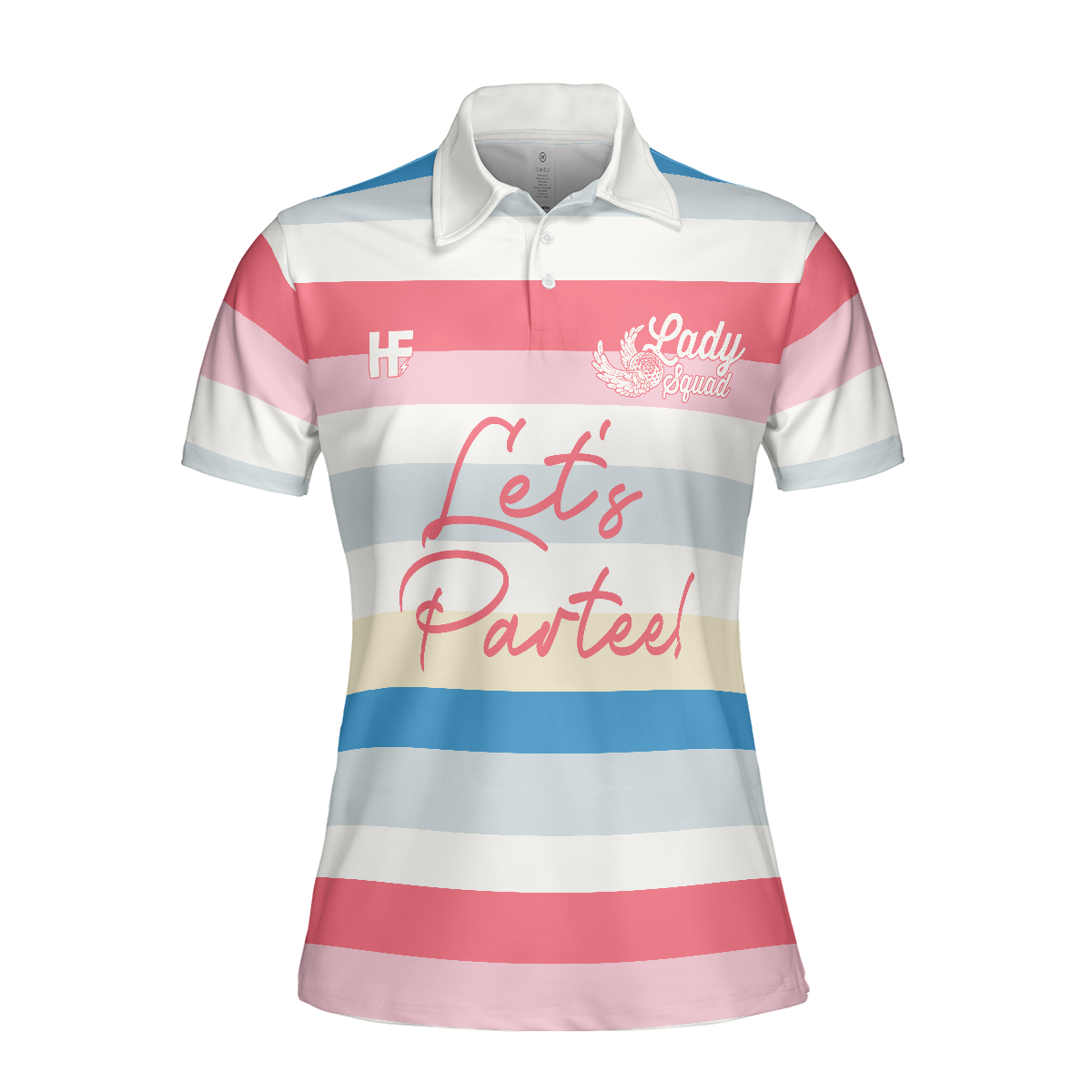 Lets Partee Short Sleeve Women Polo Shirt - 3