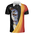 German Flag Golf Art Short Sleeve All Over Print Polo Shirt Golfing Polo Shirt Best Golf Shirt For Men - 3